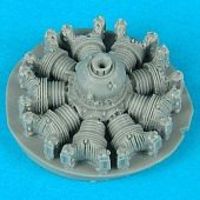 Quickboost B339 Buffalo Engine for Italeri Plastic Model Aircraft Accessory 1/72 Scale #72052 Quickboost B339 Buffalo Engine for Italeri Plastic Model Aircraft Accessory 1/72 Scale #72052