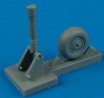 Quickboost Wellington Tail Wheel for Trumpeter Plastic Model Aircraft Accessory 1/72 Scale #72224