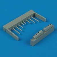 P47 Gun Barrels for Tamiya Plastic Model Aircraft Accessory 1/72 Scale #72239