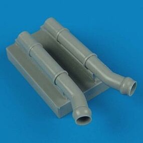 Quickboost Ju87D5N Night Exhaust Type C for Fujimi Plastic Model Aircraft Accessory 1/72 Scale #72252 Quickboost Ju87D5N Night Exhaust Type C for Fujimi Plastic Model Aircraft Accessory 1/72 Scale #72252