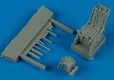 Quickboost Su27 Ejection Seat w/Safety Belts Plastic Model Aircraft Accessory 1/72 Scale #72279