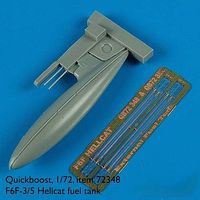 Quickboost F6F3/5 External Fuel Tank w/Photo-Etch for EDU Plastic Model Aircraft Accessory 1/72 #72348 Quickboost F6F3/5 External Fuel Tank w/Photo-Etch for EDU Plastic Model Aircraft Accessory 1/72 #72348