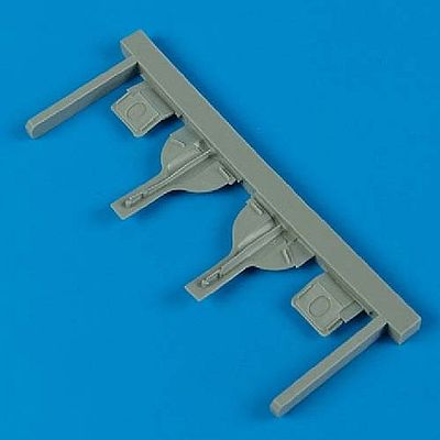 Quickboost F6F3/5 Undercarriage Covers for Eduard Plastic Model Aircraft Accessory 1/72 Scale #72353