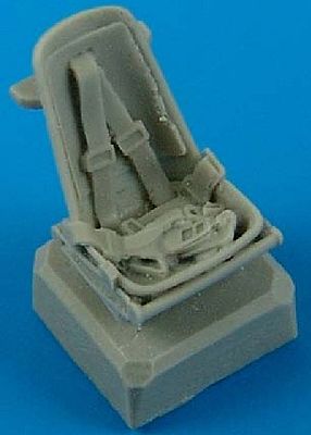 Quickboost Bf109E Seat w/Safety Belts Plastic Model Aircraft Accessory 1/72 Scale #72401