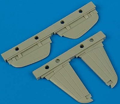 Quickboost P40B/C Stabilizer for Airfix Plastic Model Aircraft Accessory 1/72 Scale #72403
