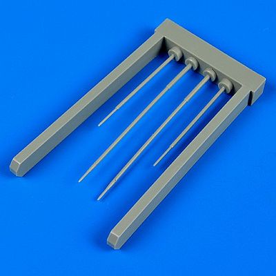 Quickboost Su7 Pitot Tubes for MOV Plastic Model Aircraft Accessory 1/72 Scale #72424