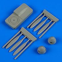 Ju88A Propeller w/Jig Tool for RVL & HSG Plastic Model Aircraft Accessory 1/72 #72434