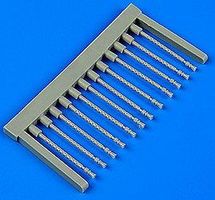 Quickboost Lancaster B II Gun Barrels Round Perforation Plastic Model Aircraft Accessory 1/72 #72469 Quickboost Lancaster B II Gun Barrels Round Perforation Plastic Model Aircraft Accessory 1/72 #72469