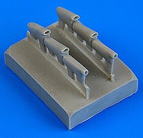 Defiant Mk I Exhaust Rounded for Airfix Plastic Model Aircraft Accessory 1/72 Scale #72482
