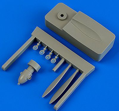 Quickboost I153 Propeller A w/Jig Tool for ICM Plastic Model Aircraft Accessory 1/72 Scale #72498