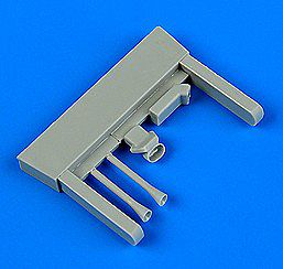 Quickboost Gloster Gladiator Air Intakes for Airfix Plastic Model Aircraft Accessory 1/72 Scale #72505