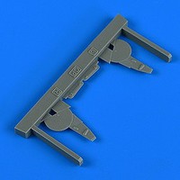 Quickboost La5 Undercarriage Covers for CPP Plastic Model Aircraft Acc. Kit 1/72 Scale #72660