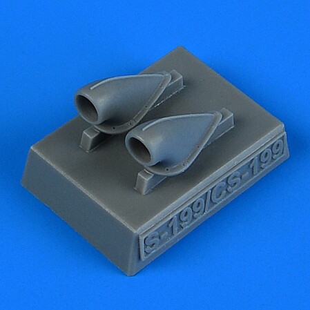 Quickboost Avia S199/CS199 Air Intake for EDU Plastic Model Aircraft Acc. Kit 1/72 Scale #72678