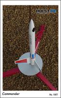 Quest Commander Model Rocket Kit Skill Level 1 #1007