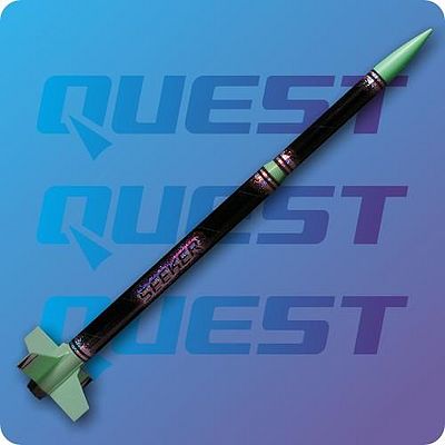 Quest Seeker Model Rocket Starter Set Skill Level 1 Model Rocket Starter Set #1413