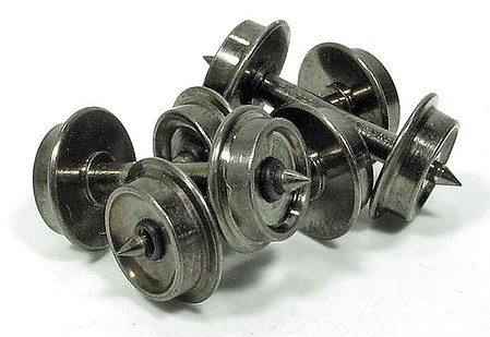 Rapido 33 Metal Wheelsets package of 12 N Scale Model Train Wheels #102068