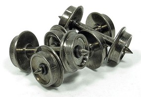 Rapido 33'' Metal Wheelsets package of 100 N Scale Model Train Wheels #102070