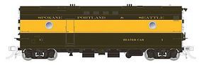 Rapido Steam Generator Car Spokane, Portland & Seattle HO Scale Model Train Passenger Car #107246