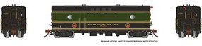 Rapido Steam Heater Generator Car Sound and DCC Ready to Run Canadian National 15458 (1954 Scheme, green, black, yellow)