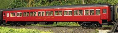 Rapido PS Osgood-Bradley 10-Window Coach Boston & Maine HO Scale Model ...