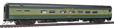Rapido The Super Continental Line(TM) Buffet-Parlor, Lighted, Assembled Erie #2997 - HO-Scale