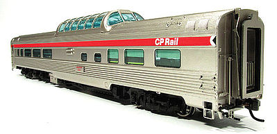 Rapido Budd Dome CP #516 Act Red HO Scale Model Train Passenger Car #116021