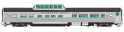 Rapido Budd Dome Starlight SCL HO Scale Model Train Passenger Car #116032
