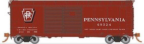 Rapido X31A Double-Door Boxcar PRR Shadow Keystone HO Scale Model Train Freight Car #123009a Rapido X31A Double-Door Boxcar PRR Shadow Keystone HO Scale Model Train Freight Car #123009a