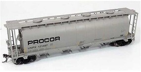 Rapido NSC 3800 cuft Covered Hopper Procor (Black Logo) HO Scale Model Train Freight Car #127030a Rapido NSC 3800 cuft Covered Hopper Procor (Black Logo) HO Scale Model Train Freight Car #127030a