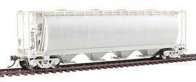 Rapido HO 3800 Covered Hopper, Undecorated/11 Panel Rapido HO 3800 Covered Hopper, Undecorated/11 Panel