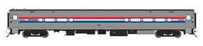 Rapido Horizon Fleet Dinette Ready to Run Amtrak #53508 (Phase 3 Wide, silver, red, white, blue)