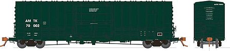 Rapido Ho B100-40 Boxcar Amtrak Green 3pk