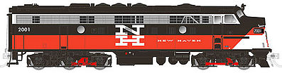 Rapido EMD FL9 with DCC New Haven #2028 N Scale Model Train Diesel Locomotive #15016