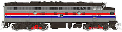 Rapido EMD FL9 with DCC Amtrak No Number N Scale Model Train Diesel Locomotive #15056