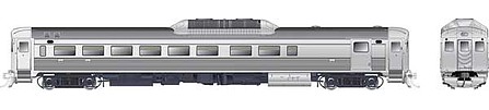 Rapido Budd RDC-2 Phase 1c - Standard DC Painted, Unlettered