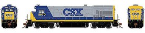 Rapido GE B36-7 Standard DC CSX 5923 (YN2, gray, blue, yellow, No Ditch Lights) Rapido GE B36-7 Standard DC CSX 5923 (YN2, gray, blue, yellow, No Ditch Lights)