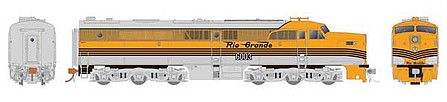 Rapido HO PA-1 D&RGW 6013 w/DC HO Scale Model Railroad Diesel Locomotive #23010