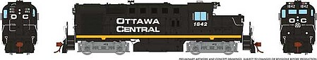 Rapido HO RS-18u Ottawa Central 1815