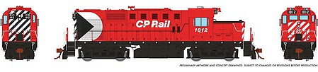 Rapido RS-18u DCC CP Rail 1818