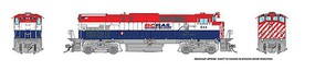Rapido Montreal Locomotive Works MLW M420 Standard DC British Columbia Railway #642 (red, white, blue)