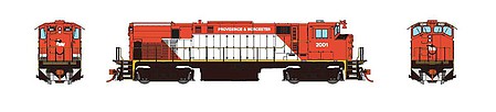 Rapido Montreal Locomotive Works MLW M420 - Standard DC Providence & Worcester #2003 (As-Delivered, red, white)