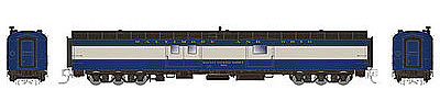 Rapido 73 Bagg-Exp Baltimore & Ohio #667 N Scale Model Train Passenger Car #506007