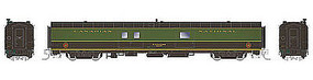 73' Bagg-Exp Canadian National #9277 N Scale Model Train Passenger Car #506501