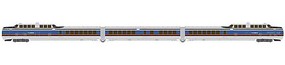 Rapido N Turbotrain Pc/Us Dot 3car W/ Rapido N Turbotrain Pc/Us Dot 3car W/