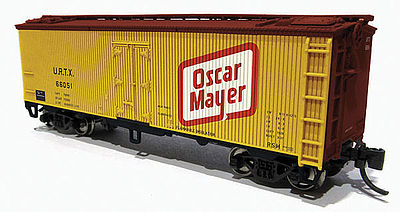 Rapido Meat Reefer URTX #1 (4) N Scale Model Train Freight Car #521027
