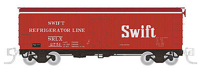 Rapido Meat Reefer SRLX #1 (4) N Scale Model Train Freight Car #521035