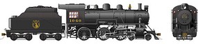 Rapido Class D10h 4-6-0 Standard DC Dominion Atlantic 1040 (black)