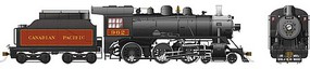 Rapido Class D10j 4-6-0 LokSound and DCC Canadian Pacific 962 (black, maroon, graphite)