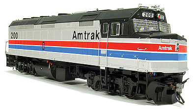 Rapido F40PH DC AMTK Ph 2 #222 HO Scale Model Train Diesel Locomotive #80036