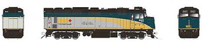 Rapido Via Rebuilt F40PH-2D LokSound and DCC Via Rail Canada 6446 (gray, yellow, green) Rapido Via Rebuilt F40PH-2D LokSound and DCC Via Rail Canada 6446 (gray, yellow, green)